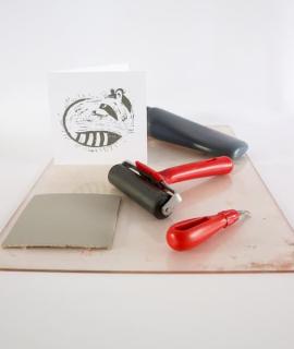 Linocut Printing hosted by Creative Coati